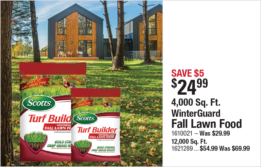 4,000 Sq. Ft. WinterGuard Fall Lawn Food